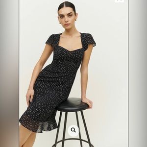 Reformation Rosie dress in Selene print size 10